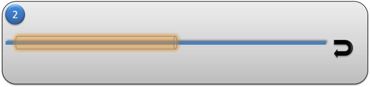 Step 2 - Form a loop on your fly line. Step 2 - Form a loop on your fly line.