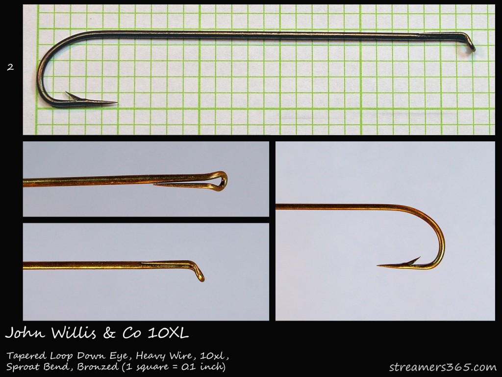 John Willis & Co 10xl Spraot Hook Profile