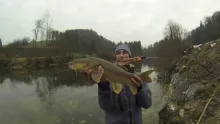 Video thumb for Barbel Fly Fishing December 2013