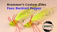 Video thumb for Faux Bucktail Popper