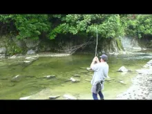 Video thumb for The tangled trout tango.